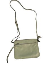 Vince Camuto “Agnes” Mint Leather Crossbody