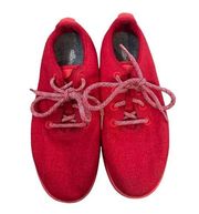 ALLBIRDS - Red Merino Wool Runners Lace-Up Shoes