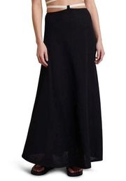 Bec & Bridge Lauryn Knit Maxi Skirt in Black 4 New