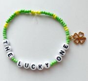 Taylor Swift Eras Tour Friendship Bracelet The Lucky One from Red with Charm