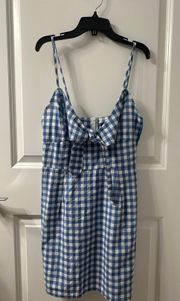 Blue Gingham Dress