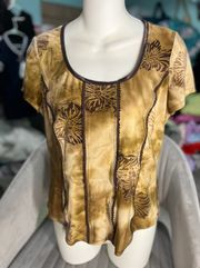 Y2K vintage Style Blouse Top 