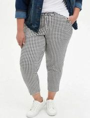 Torrid Relaxed Taper Stretch Challis High-Rise Tie Front Pant Size 3