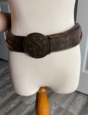 Western Leather Belt