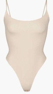 Skims Fits Everybody Camisole Thong Bodysuit Sand/Beige NWT size S