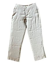 Tommy Bahama Silk Pants Cream Size 14