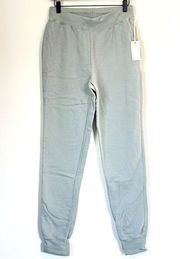 NWT Good American Good Waist Cotton Terry Joggers in Quarry - Size 2 (Medium)