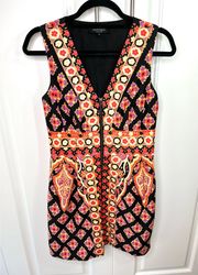 Front Zip Funkadelic Sheath Dress