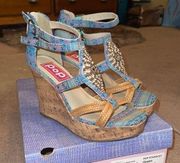 POP multi colored wedges