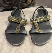 Vintage  Kitten Heel Sandals