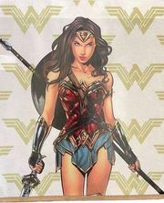 DC Comics Wonder Woman Graphic Reusable Shopping Tote Bag 13x13