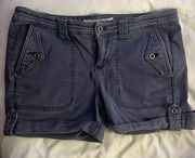 Faded Blue Shorts - Size 10 (17.5” Waist Flat)