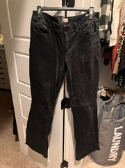 Black Lei Bootcut Jeans