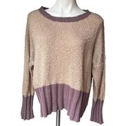 Umgee Oversized Drop Sleeve Textured Knit Sweater