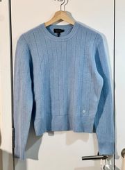 Rag & Bone 100% cashmere light blue sweater