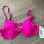 Dippin Daisys Pink bikini top