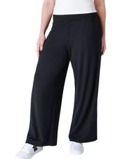 Sweaty Betty Black Modal Wide Leg Pants