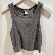 BOZZOLO RIBBED CROP TANK TOP!