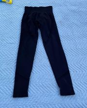 Athletic Black Seamless Leggings Size Small