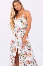 Rip Curl Playa Blanca Floral Maxi Dress Size XS