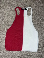 Sweater Tank Top