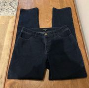 Lafayette 148 Dark Wash Straight Jeans Size 4