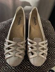 Softwalk St. Lucia flats with metallic accent - size 9