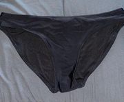 Aerie Women’s black bikini bottoms