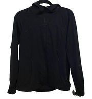 Spyder black size large full zip hoodie.