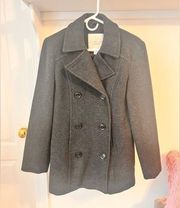 Womens Covington Wool Button Front Jacket