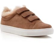 Rachel Zoe Boe Suede/ Fur Sneakers