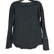 KUHL Womens Intent Krossback Dark Gray Long Sleeve‎ Activewear Shirt XS