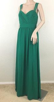 Emerald Green Long Gown 6