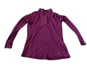 Danskin Purple Semi-Fitted Athletic Top Size M