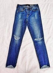 High-Waisted Cropped Jegging