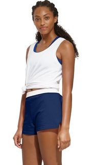 Navy Blue Athletic Shorts