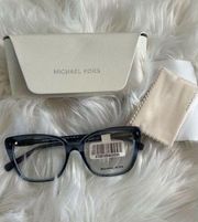 Woman Michael Kors blue eyeglass frame MK4110U 53  -17 Eyeglasses