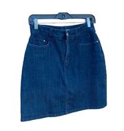 CROFT and barrow women's denim skirt size 4