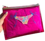 Lilly Pulitzer Medium Beach Pouch in Dragonfruit