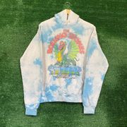 The  Tie Dye Rock Band Hoodie Size Medium