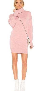 Majorelle pink earth barbie core turtleneck brody sweater dress size small