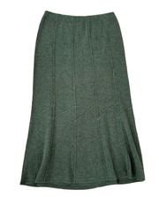 J. Jill Evergreen Sweater Maxi Skirt Merino Wool Super Luxe Soft Comfortable MP