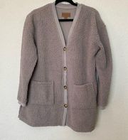 Koolaburra by UGG Sherpa Oversized Plush Cardigan size M