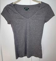 grey t shirt, wild fable, target top, size small