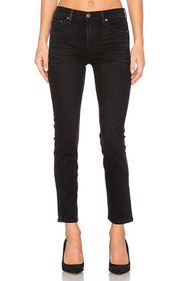 GRLFRND Black Naomi High Rise Straight Leg Jeans