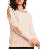 BB DAKOTA REVOLVE Ribbed Sweater Underneath it all Pullover Crew Neck Large NWT