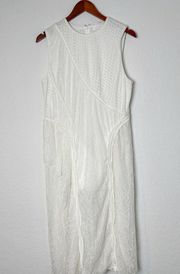 Hugo Boss Runway Danisa Stretch Midi White Dress