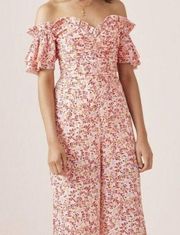 Finders Keepers Faded Floral Jumpsuit