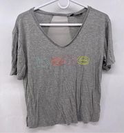 5/$25 Bebe sport medium Womens grey shirt