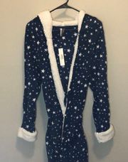 NWT Jaclyn Intimates robe with star design